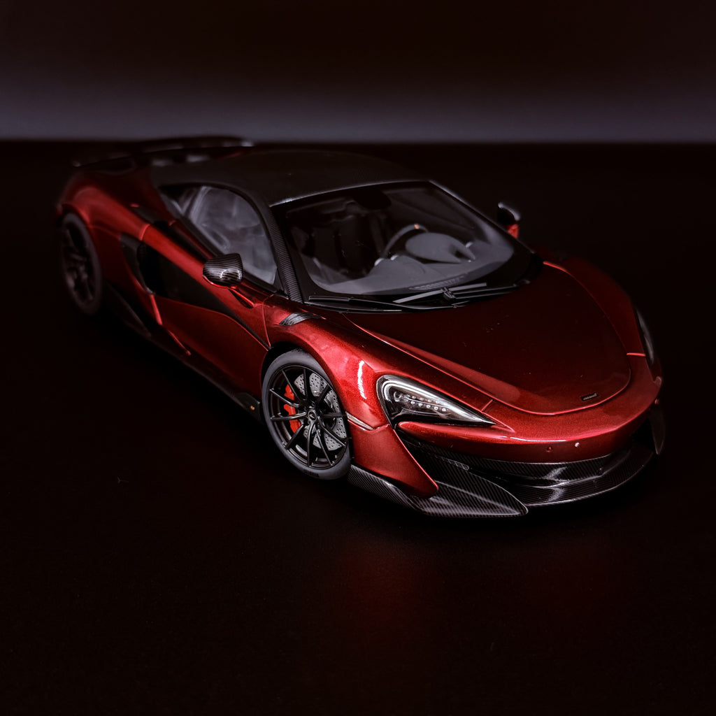 McLaren 600LT 2019 – Volcano Red Maßstab 1:18 von AUTOart