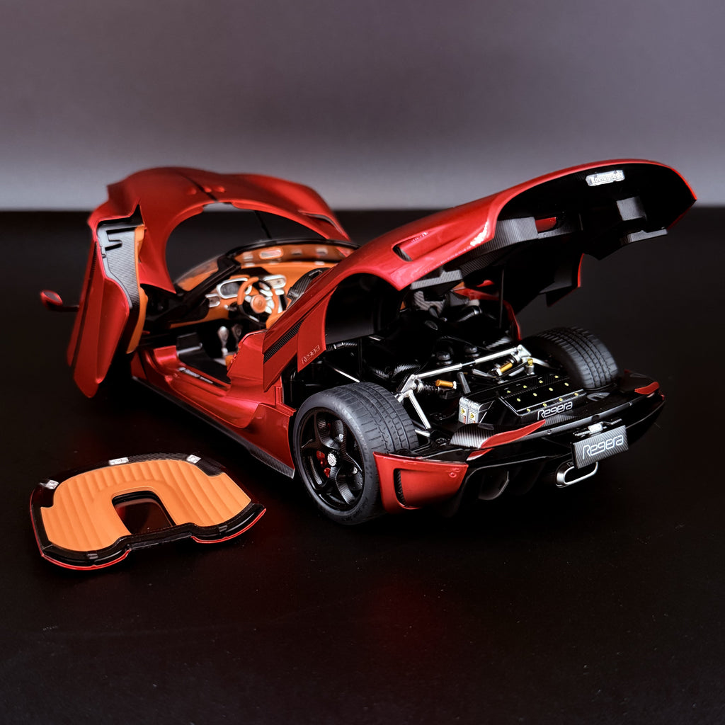 Koenigsegg Regera – Candy Red Maßstab 1:18 von AUTOart
