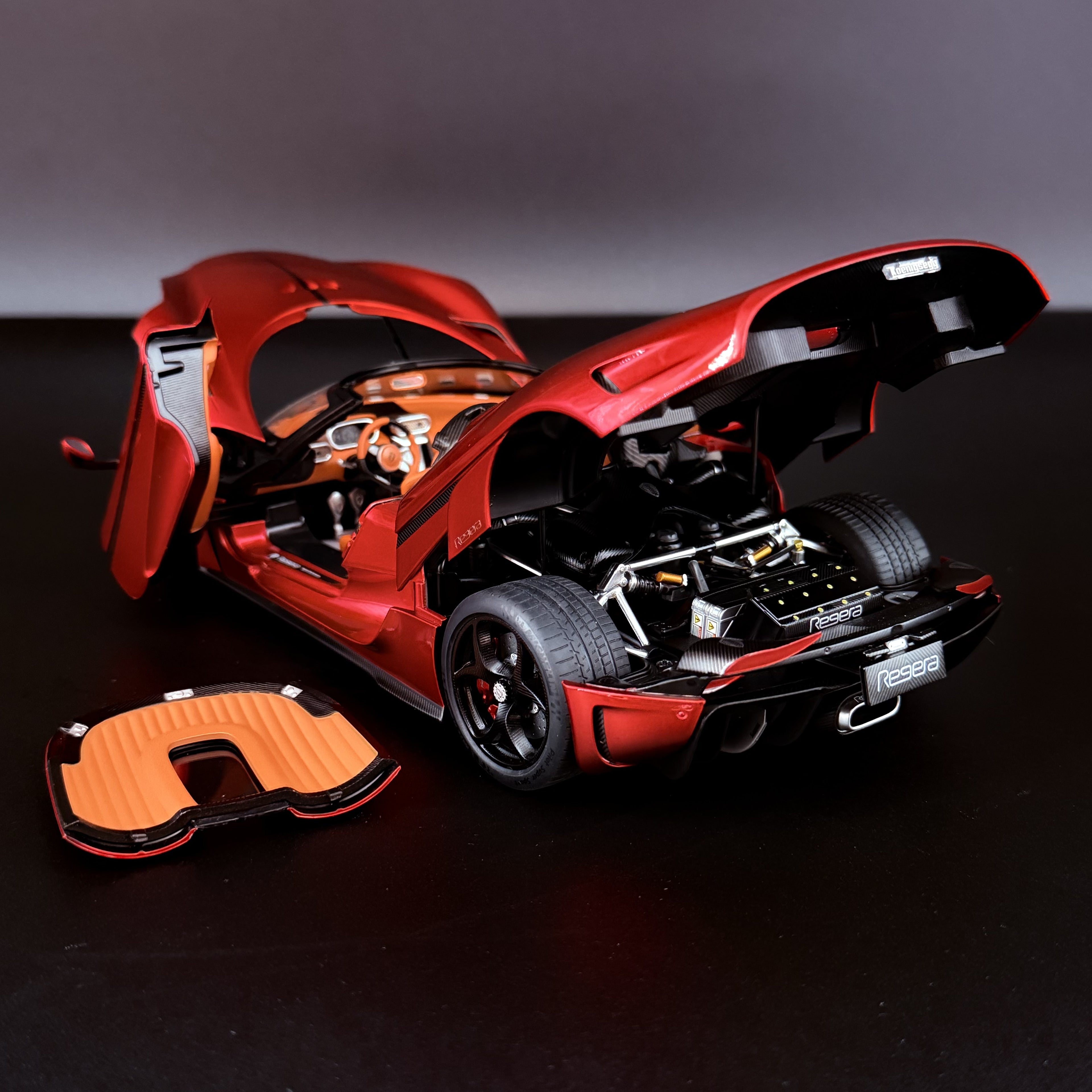 Koenigsegg Regera – Candy Red Maßstab 1:18 von AUTOart