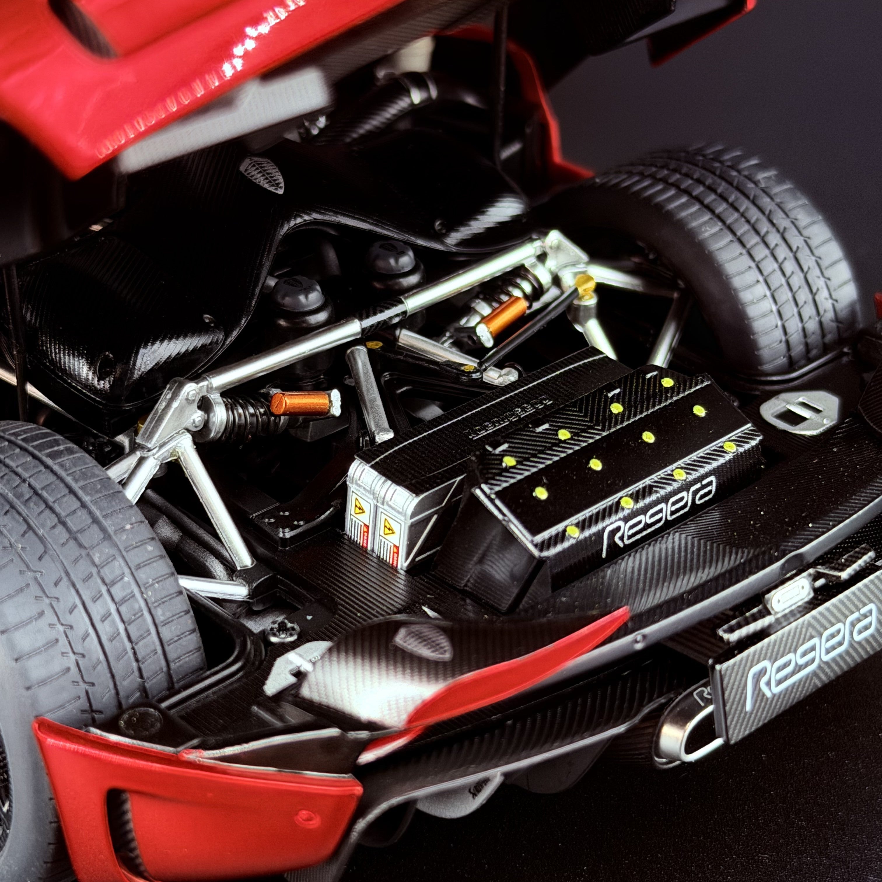 Koenigsegg Regera – Candy Red Maßstab 1:18 von AUTOart