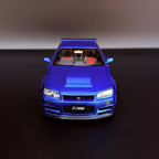 Nissan Skyline GT-R (R34) Z-tune 2005 – Blau 1:18 Maßstab von AUTOart