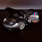 Porsche 918 Spyder Weissach Package Martini Edition 2013 – Schwarz 1:18 Maßstab von AUTOart