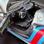 Porsche 918 Spyder Weissach Package Martini Edition 2013 – Schwarz 1:18 Maßstab von AUTOart