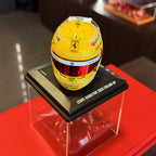 Capacete de Lewis Hamilton do Grande Prémio de Itália de 2025 Escala 1:5 da LOOKSMART