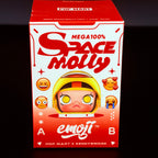 MEGA SPACE MOLLY × emoji™ Series Frozen Smile 100% Figure by POP MART