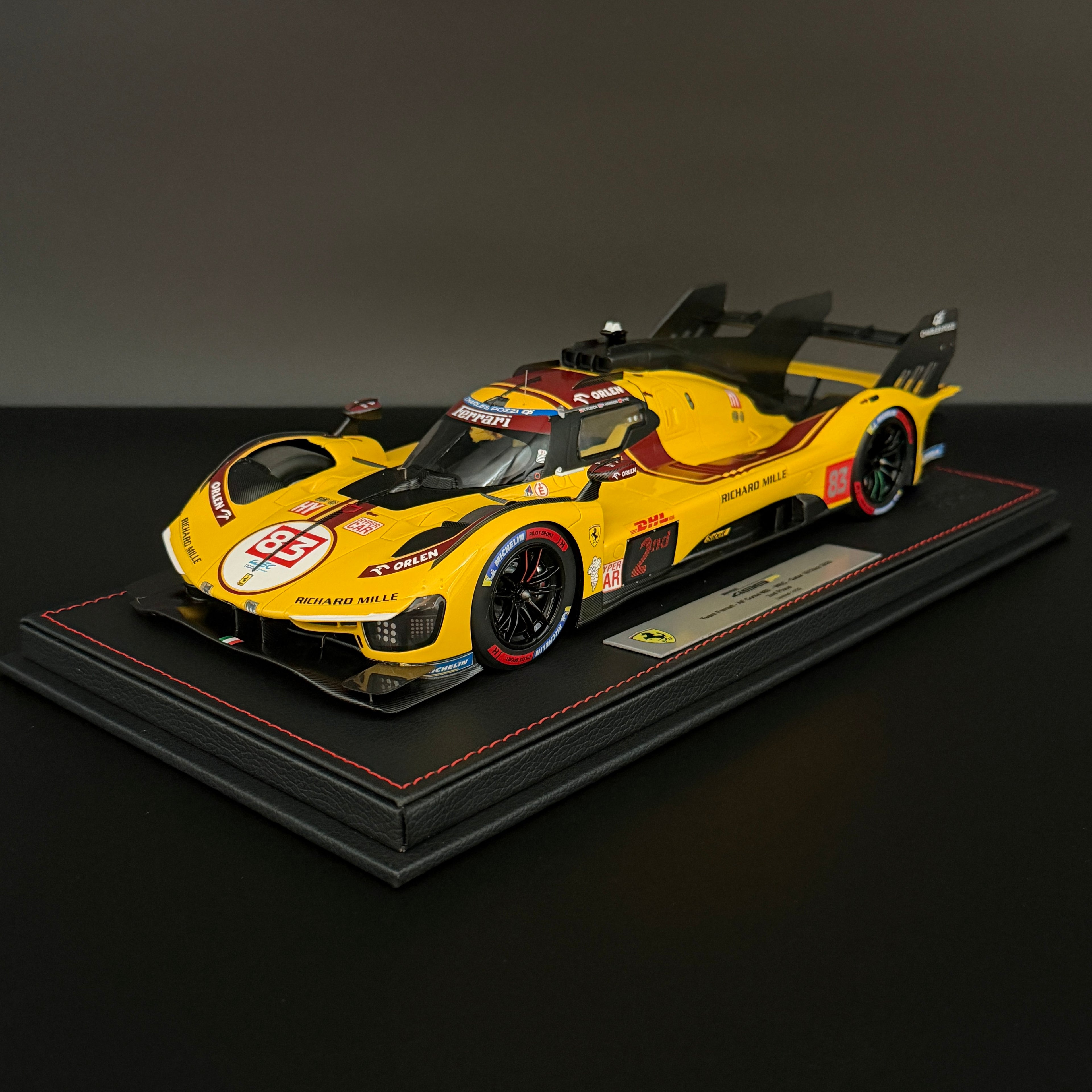 Ferrari 499P Nr. 83 – 2. bei den Qatar 1812 km 2025, Fahrer Kubica Ye Hanson