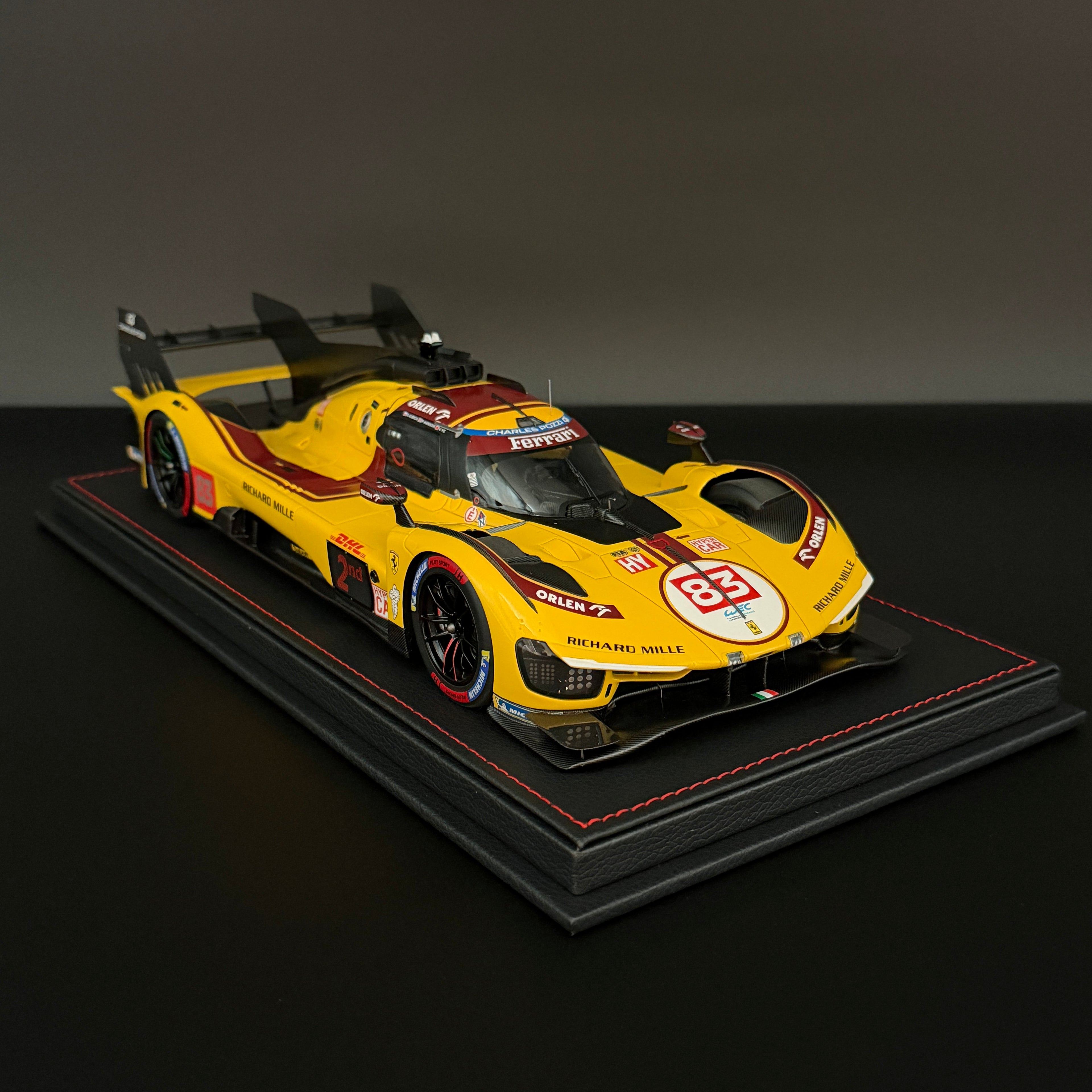 Ferrari 499P Nr. 83 – 2. bei den Qatar 1812 km 2025, Fahrer Kubica Ye Hanson
