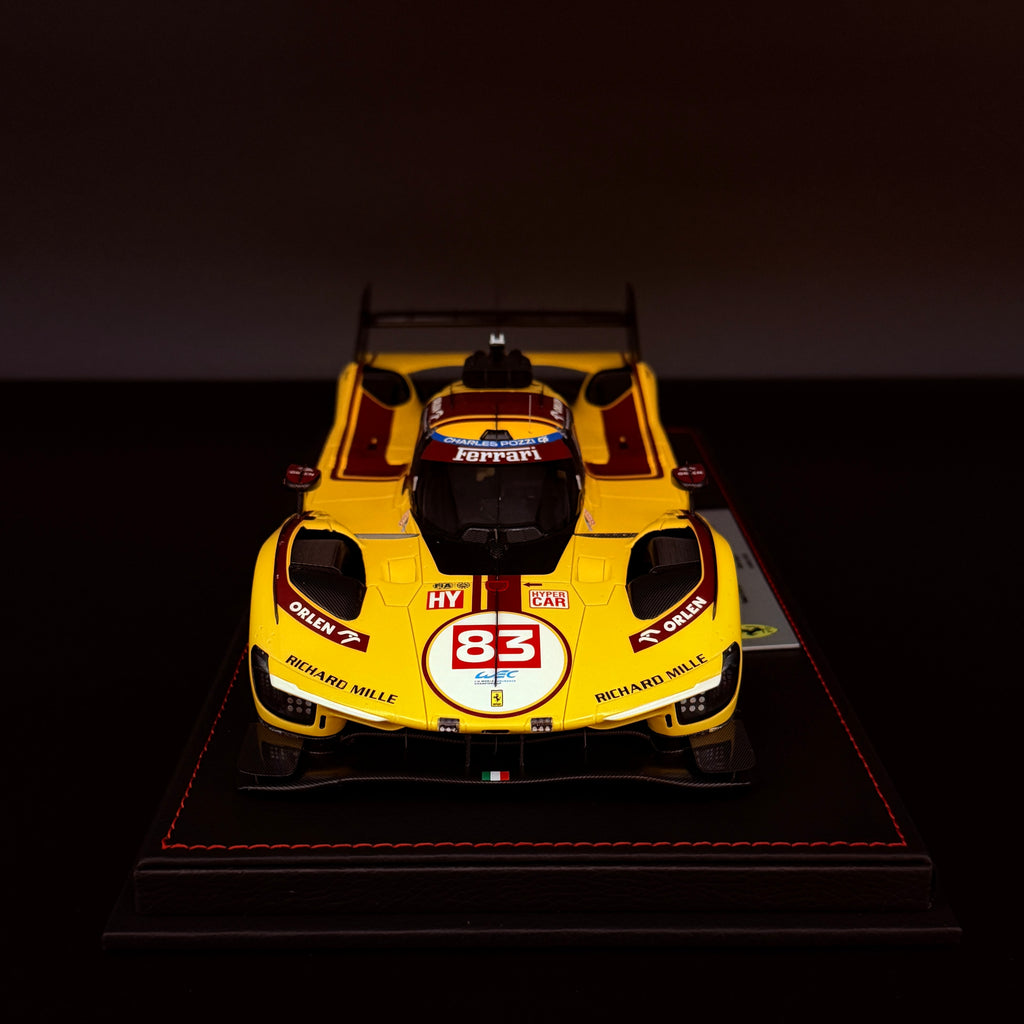 Ferrari 499P Nr. 83 – 2. bei den Qatar 1812 km 2025, Fahrer Kubica Ye Hanson