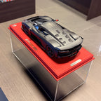 Ferrari F80 Matowy czarny 1:18 z gablotą od BBR Models — limitowana seria 30 szt.