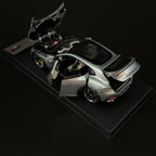 Ferrari Purosangue Panoramadach – Grigio Titanio Maßstab 1:43 von BBR Models