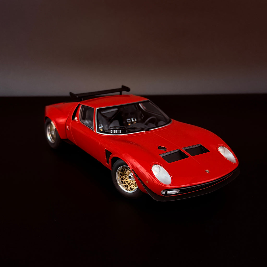 Lamborghini Miura SVR Jota 1968 – Rot Maßstab 1:18 von AUTOart