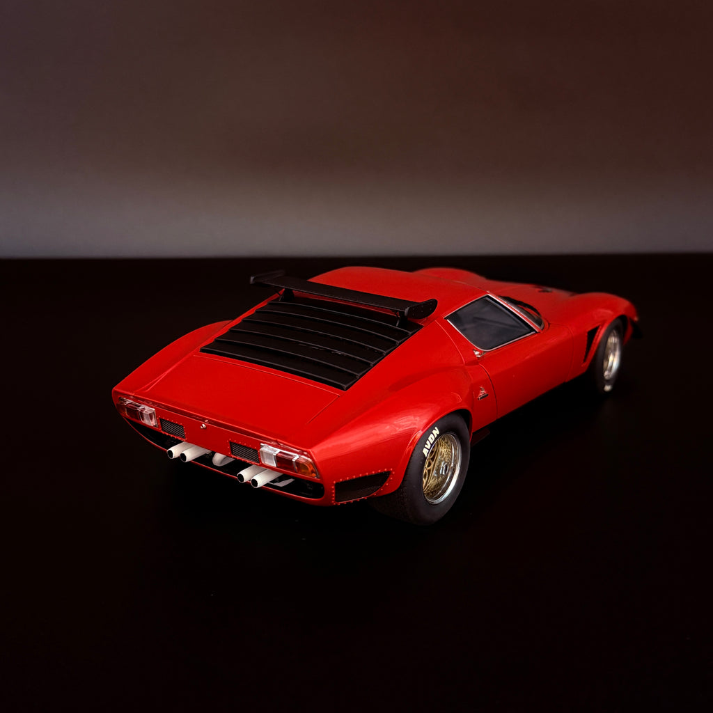 Lamborghini Miura SVR Jota 1968 – Rot Maßstab 1:18 von AUTOart
