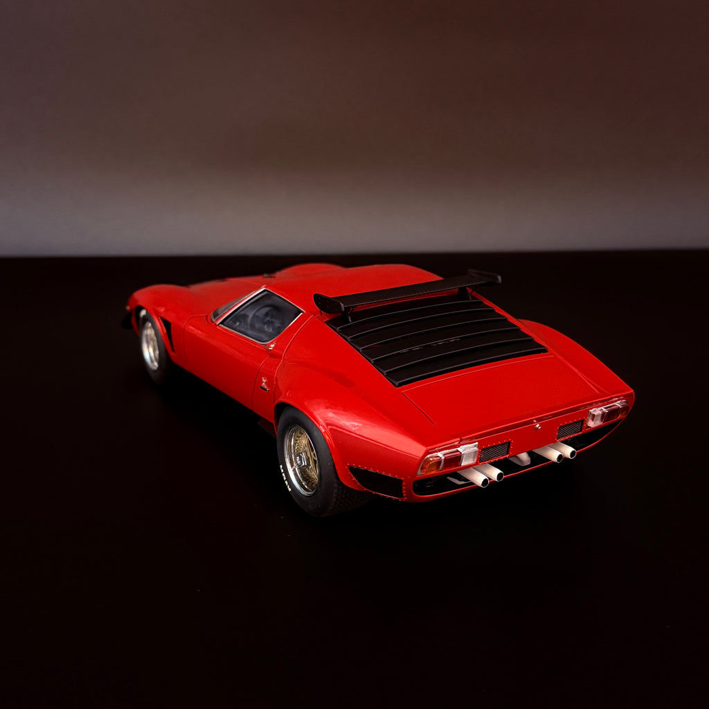 Lamborghini Miura SVR Jota 1968 – Rot Maßstab 1:18 von AUTOart