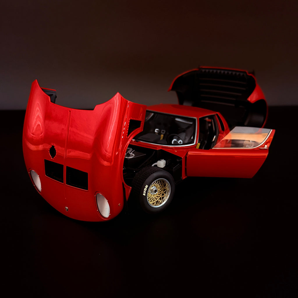 Lamborghini Miura SVR Jota 1968 – Rot Maßstab 1:18 von AUTOart