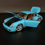 Almost Real Porsche 911 (964) RUF CTR Anniversary Coupé 2017 Bavarian Blue Sky 1:18