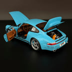 Almost Real Porsche 911 (964) RUF CTR Anniversary Coupé 2017 Bavarian Blue Sky 1:18