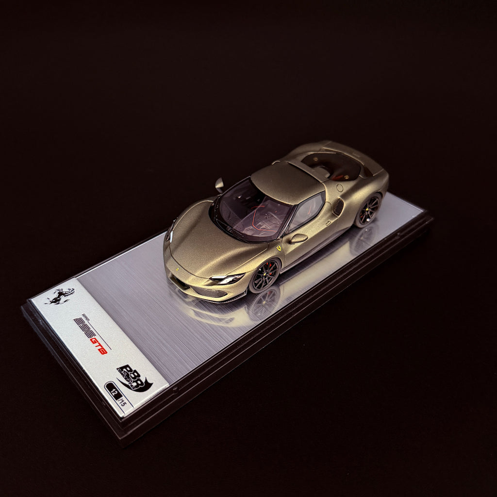 Modellauto BBR Models 1/43 Ferrari 296 Verde Manzoni Matt, Limitiert 15 Stk.