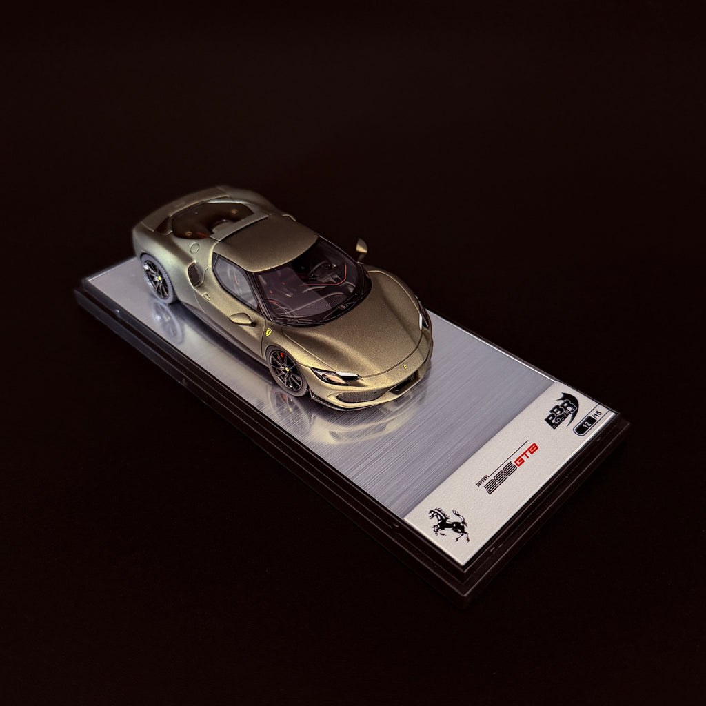 Modellauto BBR Models 1/43 Ferrari 296 Verde Manzoni Matt, Limitiert 15 Stk.
