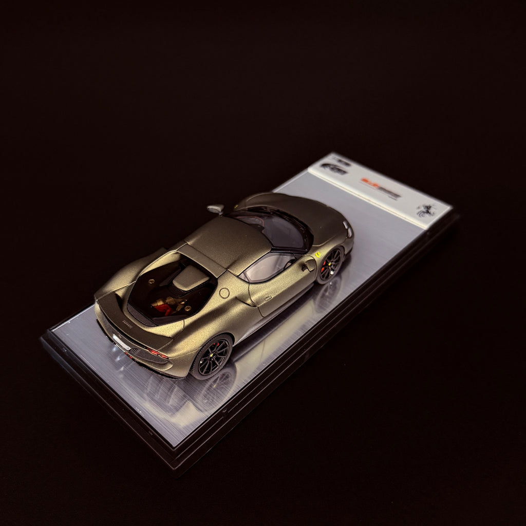 Modellauto BBR Models 1/43 Ferrari 296 Verde Manzoni Matt, Limitiert 15 Stk.