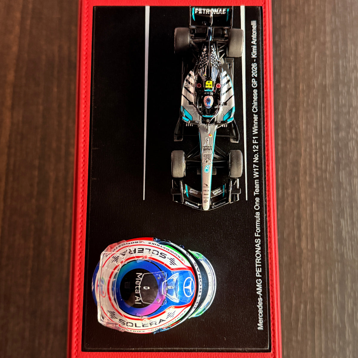 Kimi Antonelli Mercedes-AMG Petronas W17 Chinese GP Winner 2026 1:5 + 1:43 Set by Spark
