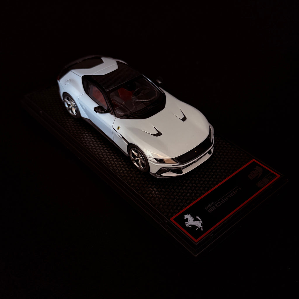1/43 BBR Ferrari 12Cilindri Coupé Bianco Artico, limitiert 10 Stk.
