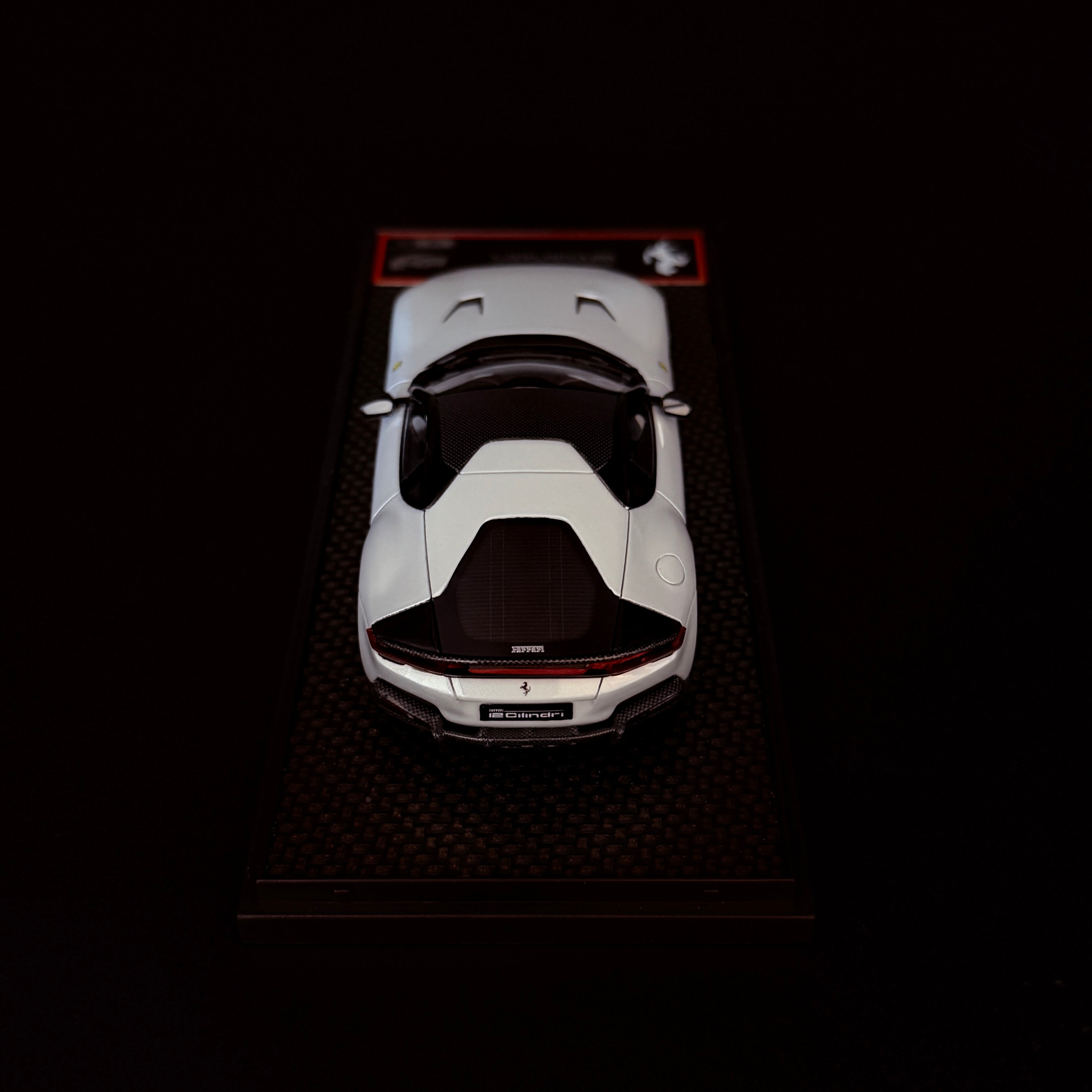 1/43 BBR Ferrari 12Cilindri Coupé Bianco Artico, limitiert 10 Stk.
