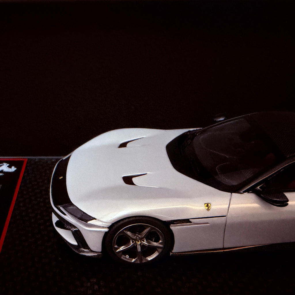 1/43 BBR Ferrari 12Cilindri Coupé Bianco Artico, limitiert 10 Stk.