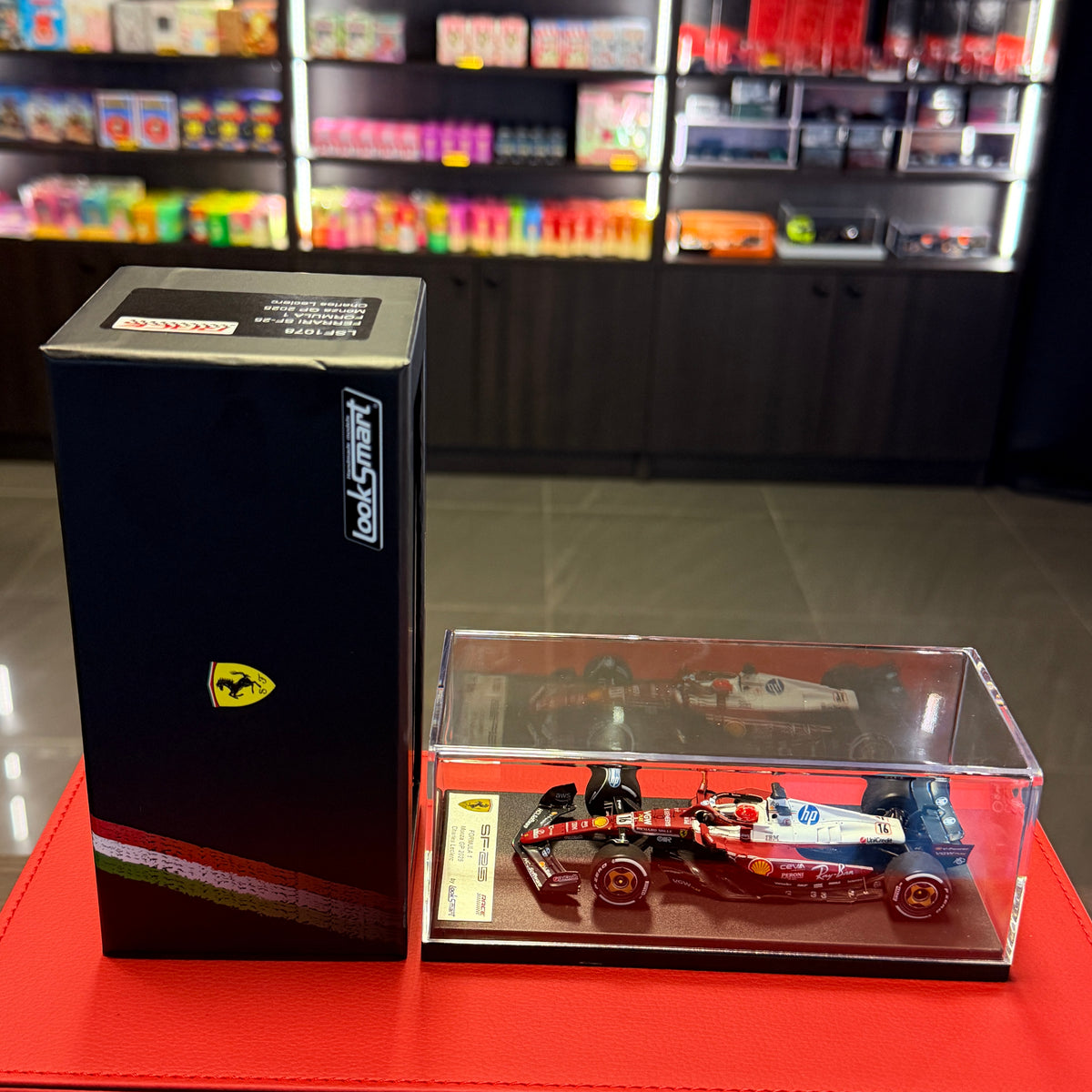 Ferrari SF-25 Charles Leclerc Monza GP 2025 1:43 by LOOKSMART