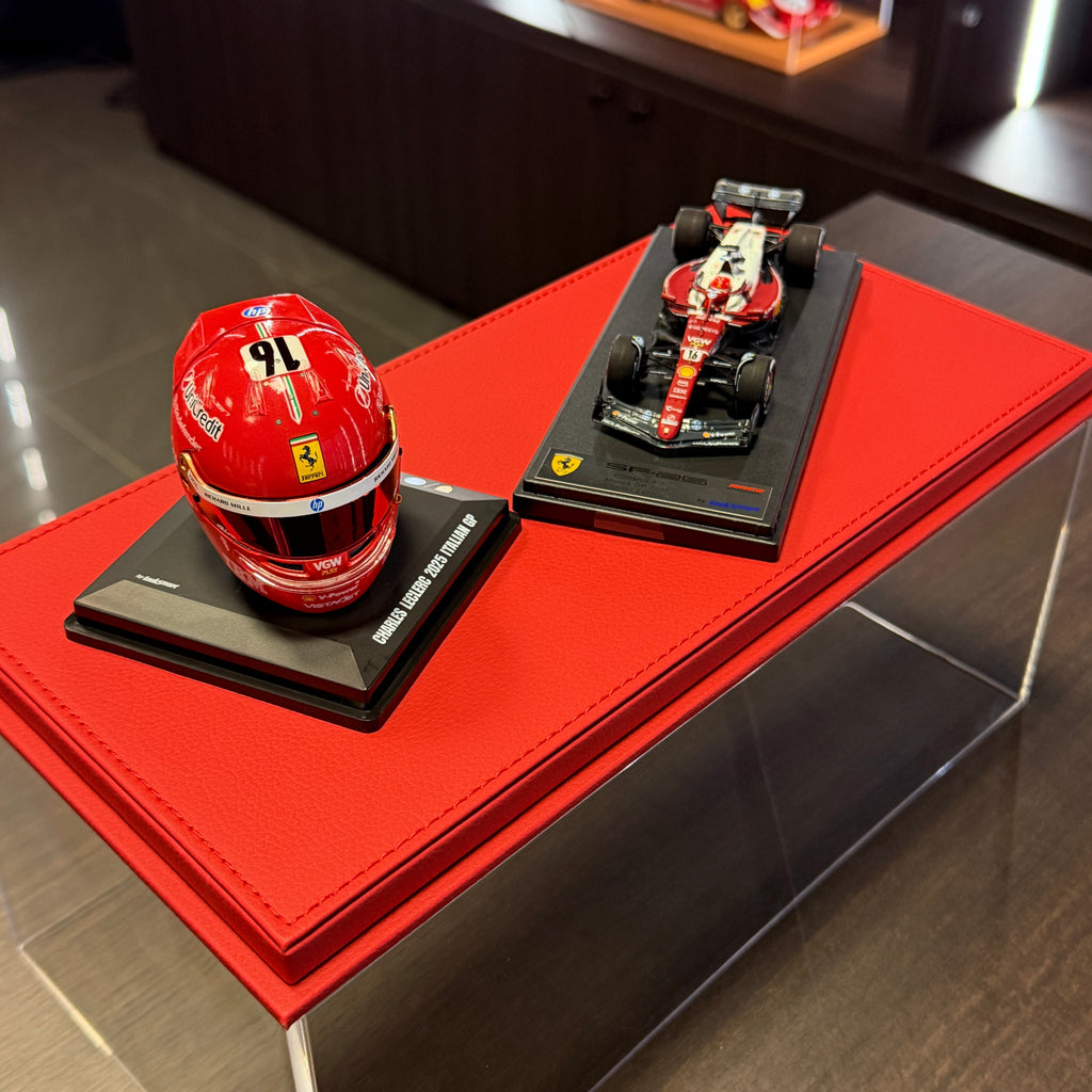 Charles Leclerc Ferrari SF-25 Grand Prix de Monza 2025 1:5 + 1:43 Set de LOOKSMART