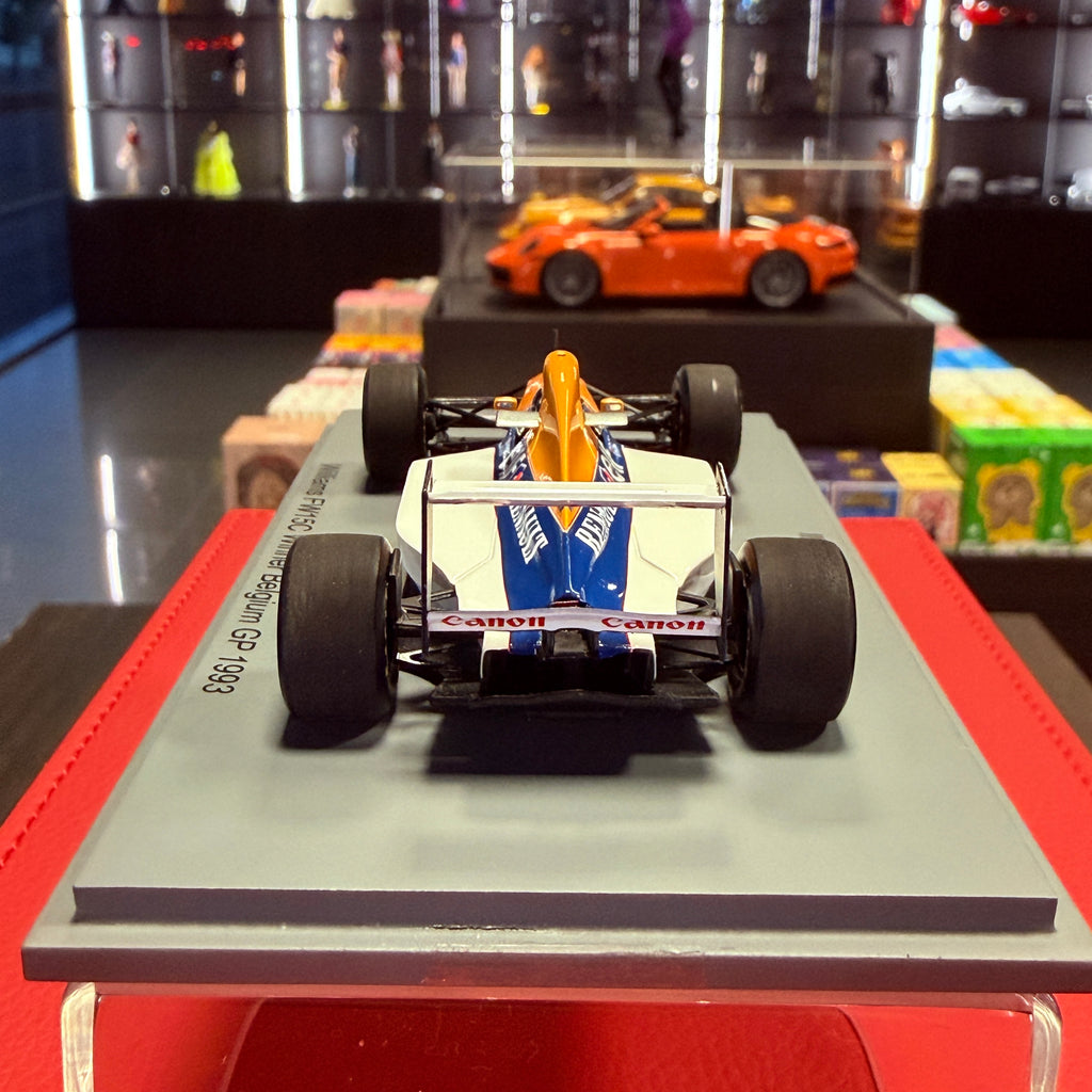 Vítěz Velké ceny Belgie 1993 Damon Hill Williams FW15C 1:43 od Spark