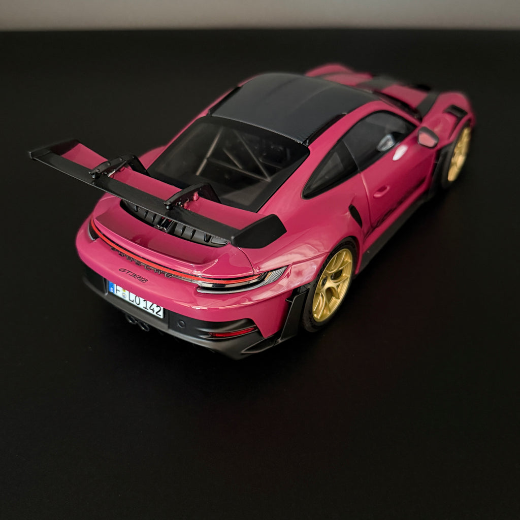Porsche 911 (992) GT3 RS Weissach Paket 2022 Ruby Star Norev 1/18