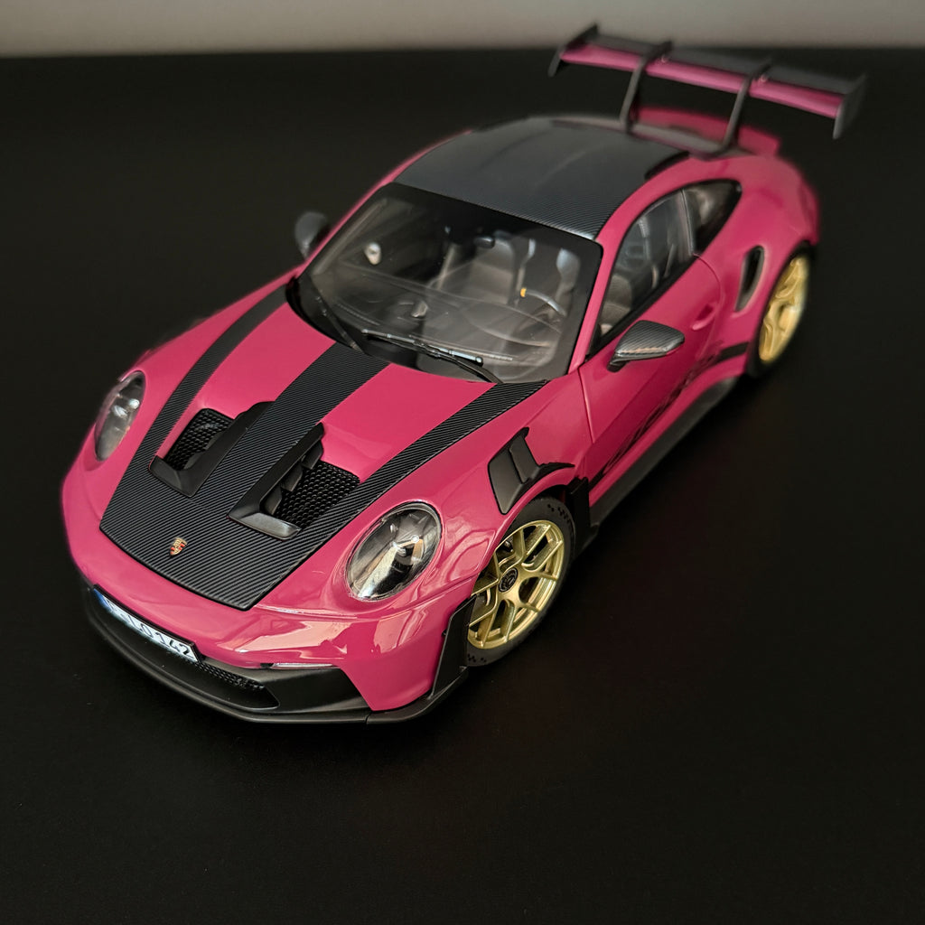 Porsche 911 (992) GT3 RS Weissach Paket 2022 Ruby Star Norev 1/18
