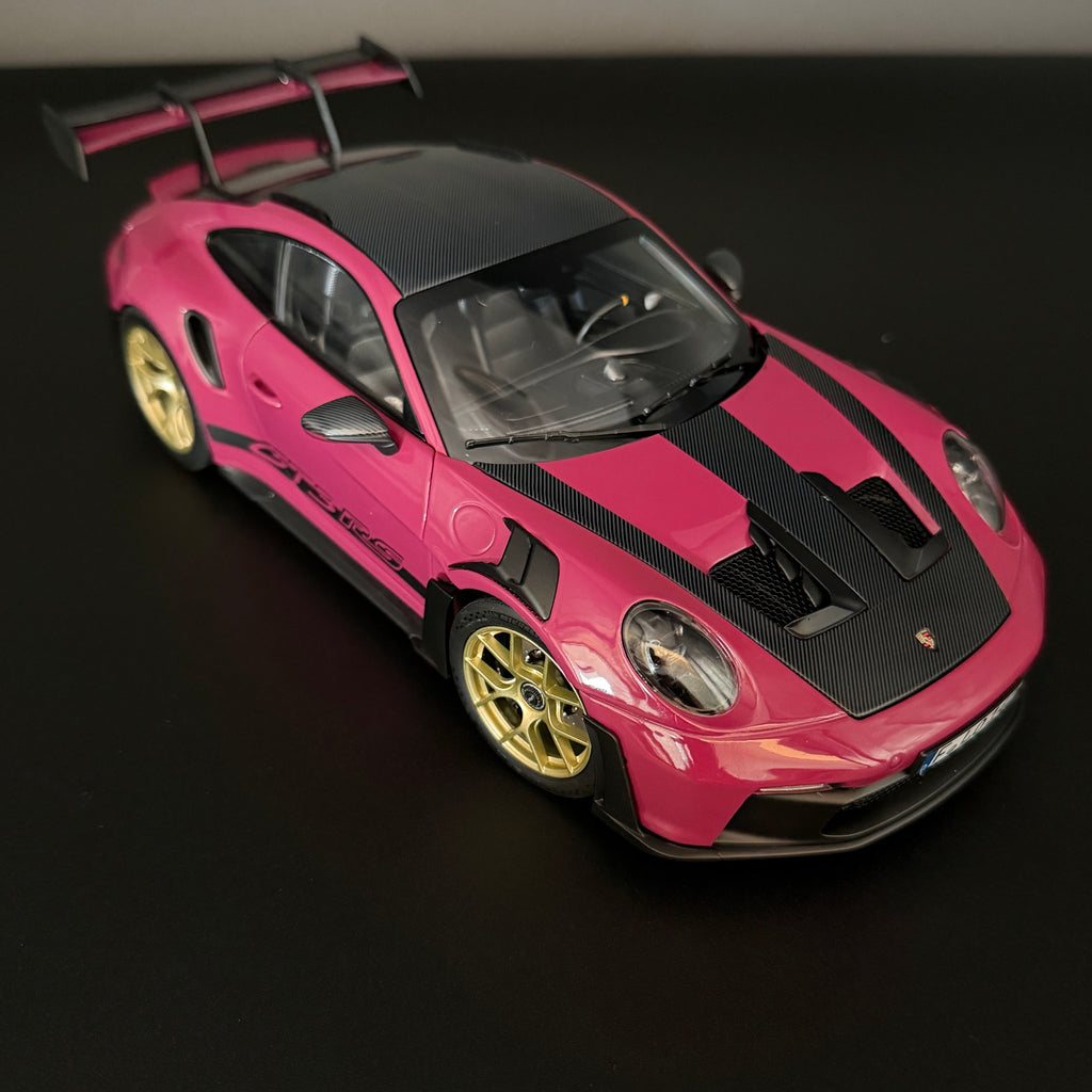 Porsche 911 (992) GT3 RS Weissach Paket 2022 Ruby Star Norev 1/18