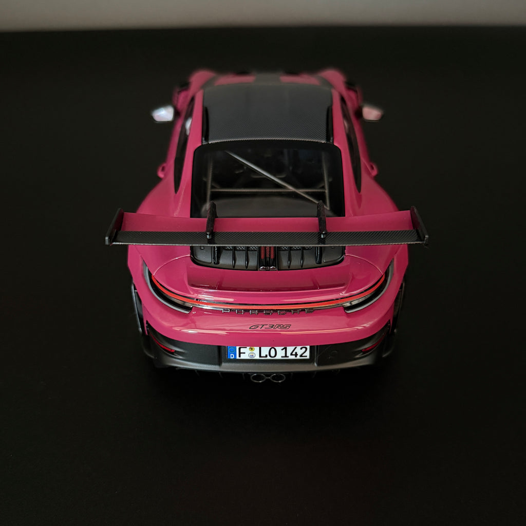 Porsche 911 (992) GT3 RS Weissach Paket 2022 Ruby Star Norev 1/18