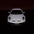 Modellauto Norev 1/18 Porsche 911 Dakar 2023 Ice Grey Metallic