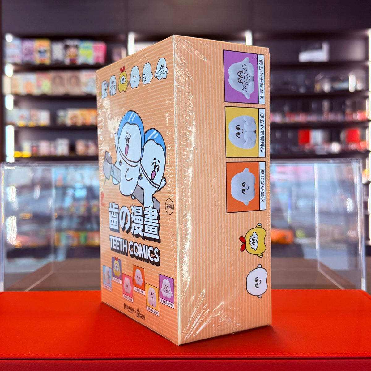 Tandtegneserier – komplet sæt med 6 blind boxes | Partner Toys