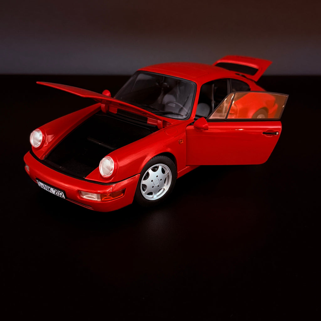 Porsche 911 (964) Carrera 2 Coupé (1990), Maßstab 1:18, Norev