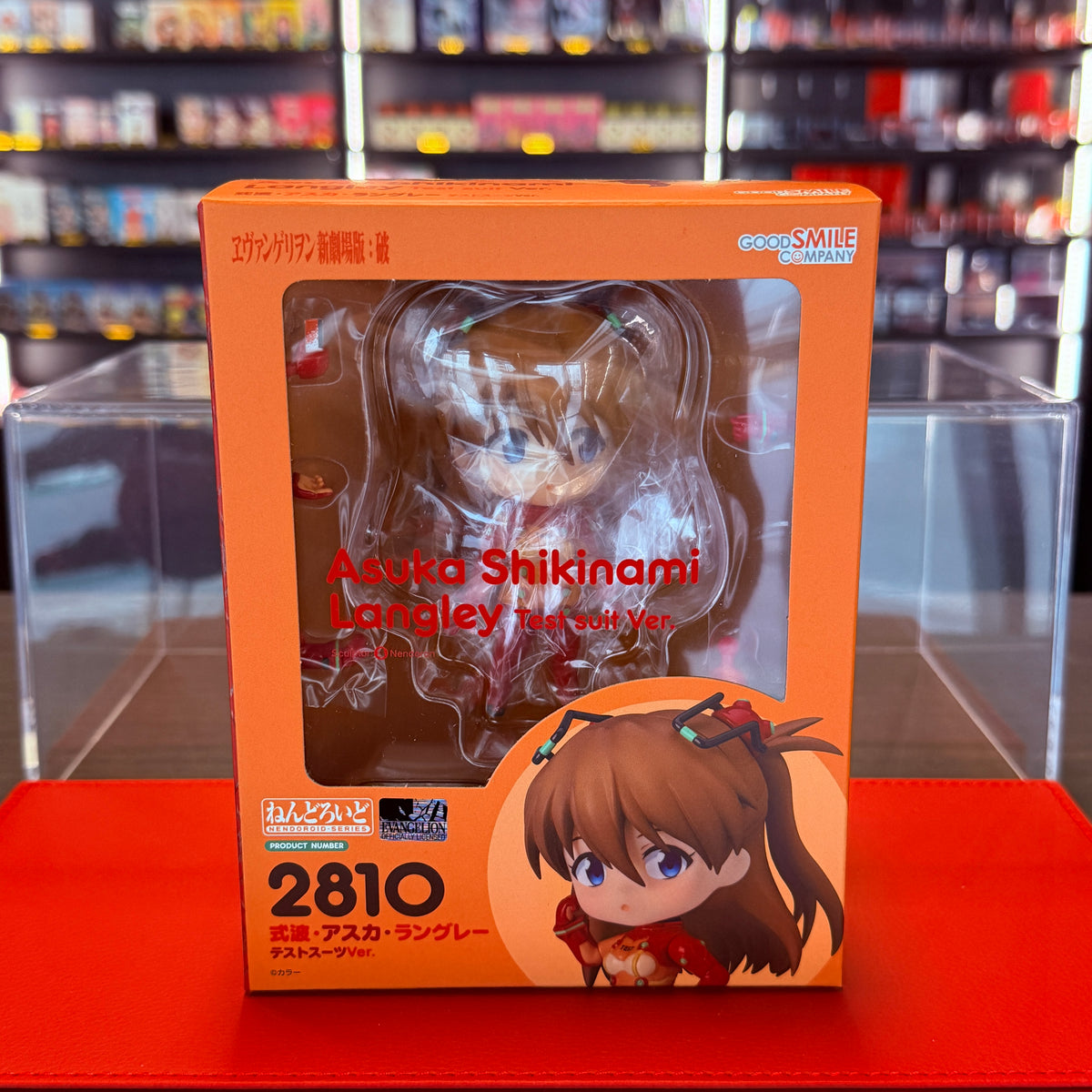 Nendoroid 2810 Asuka Shikinami Langley v testovacom obleku – Good Smile Company