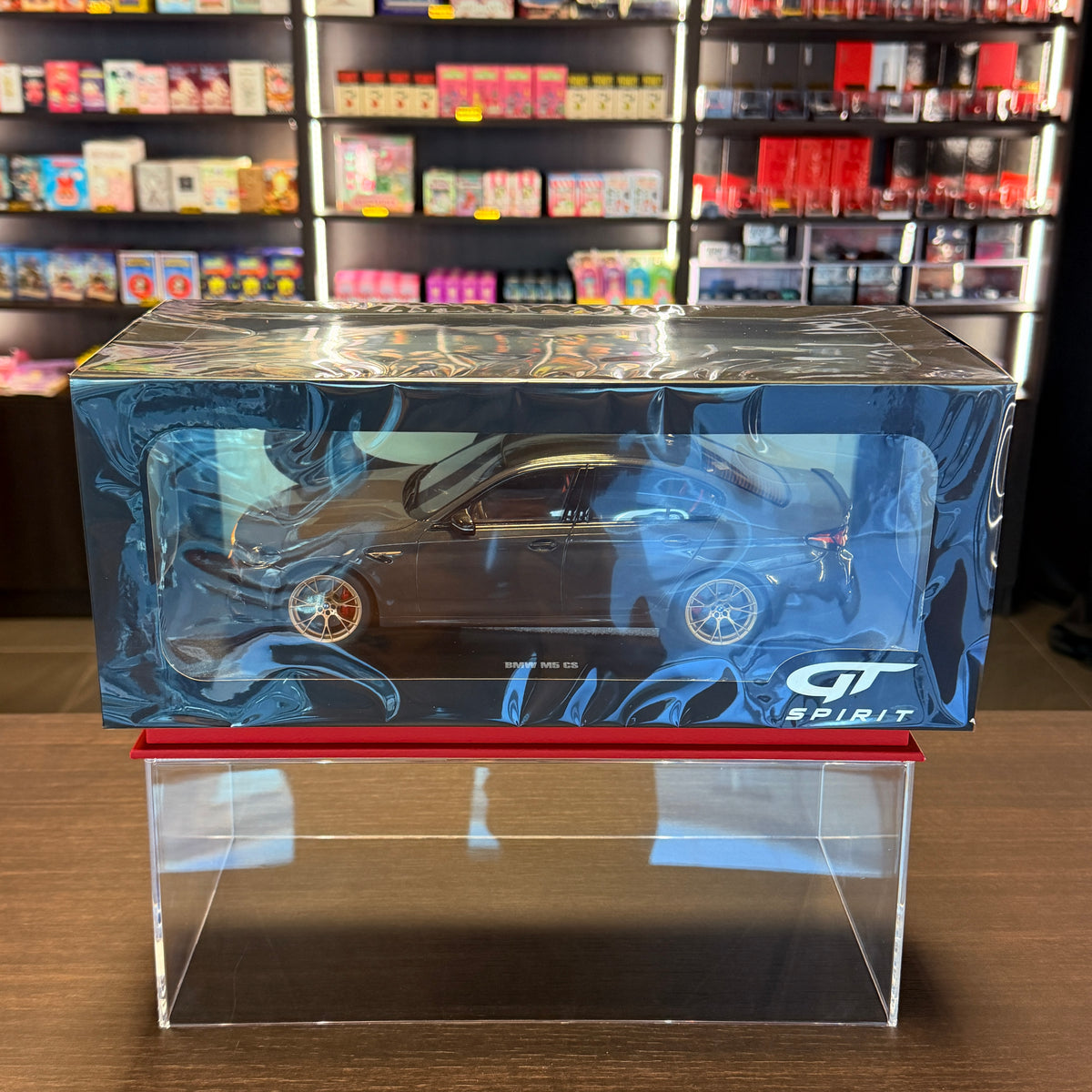 BMW M5 (F90) CS – Brands Hatch Grey Metallic 2021 1:18 by GTspirit