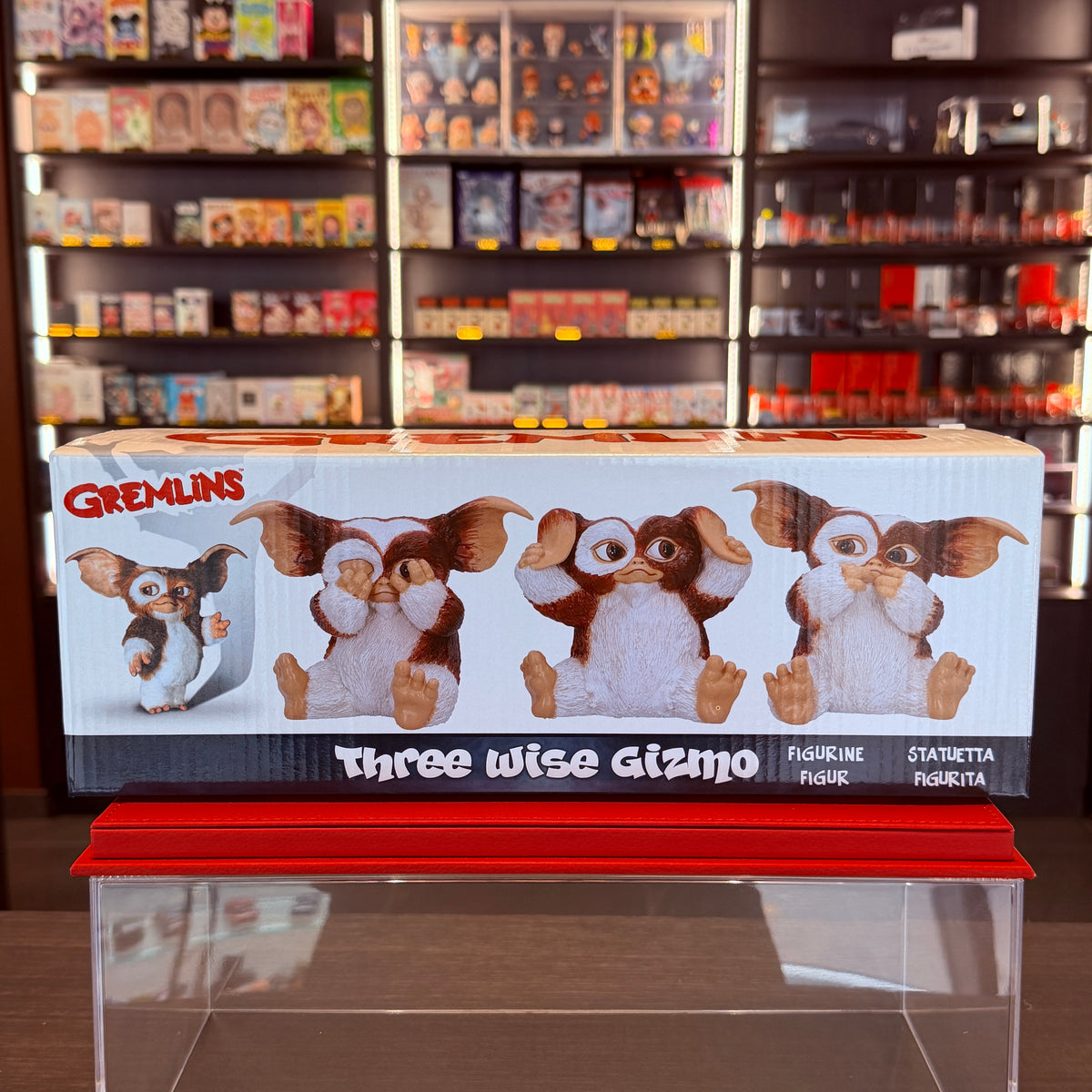 Gremlins Three Wise Gizmo – sæt med 3 figurer