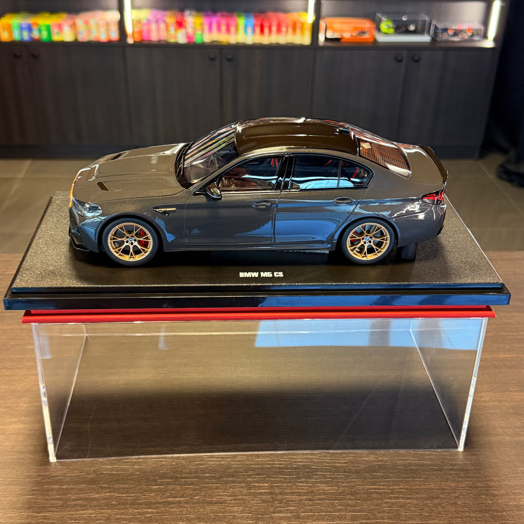 BMW M5 (F90) CS – Brands Hatch Grey Metallic 2021 1:18 by GTspirit