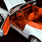 Porsche 911 964 Carrera 2 Cabriolet 1990 Silber Norev 1/18 Automodell
