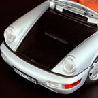 Porsche 911 964 Carrera 2 Cabriolet 1990 Silber Norev 1/18 Automodell