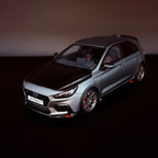 Hyundai i30 N Project C 2022 – Matt Grey 1:18 Maßstab von OTTOmobile