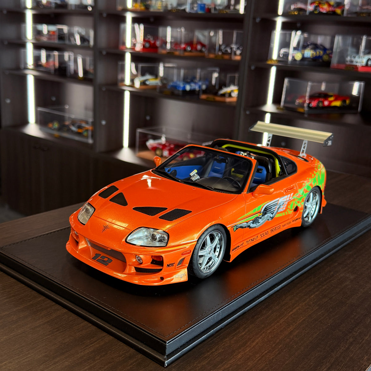 Toyota Supra Turbo Fast & Furious -hartsimalli 1:12, Kyosho