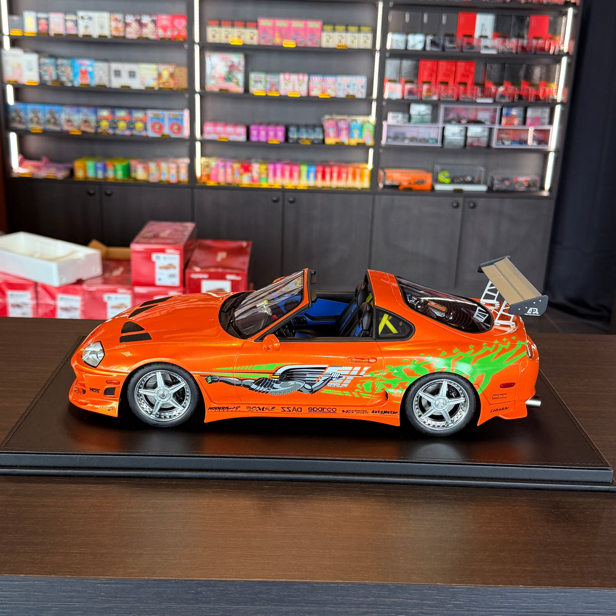 Toyota Supra Turbo Fast & Furious -hartsimalli 1:12, Kyosho