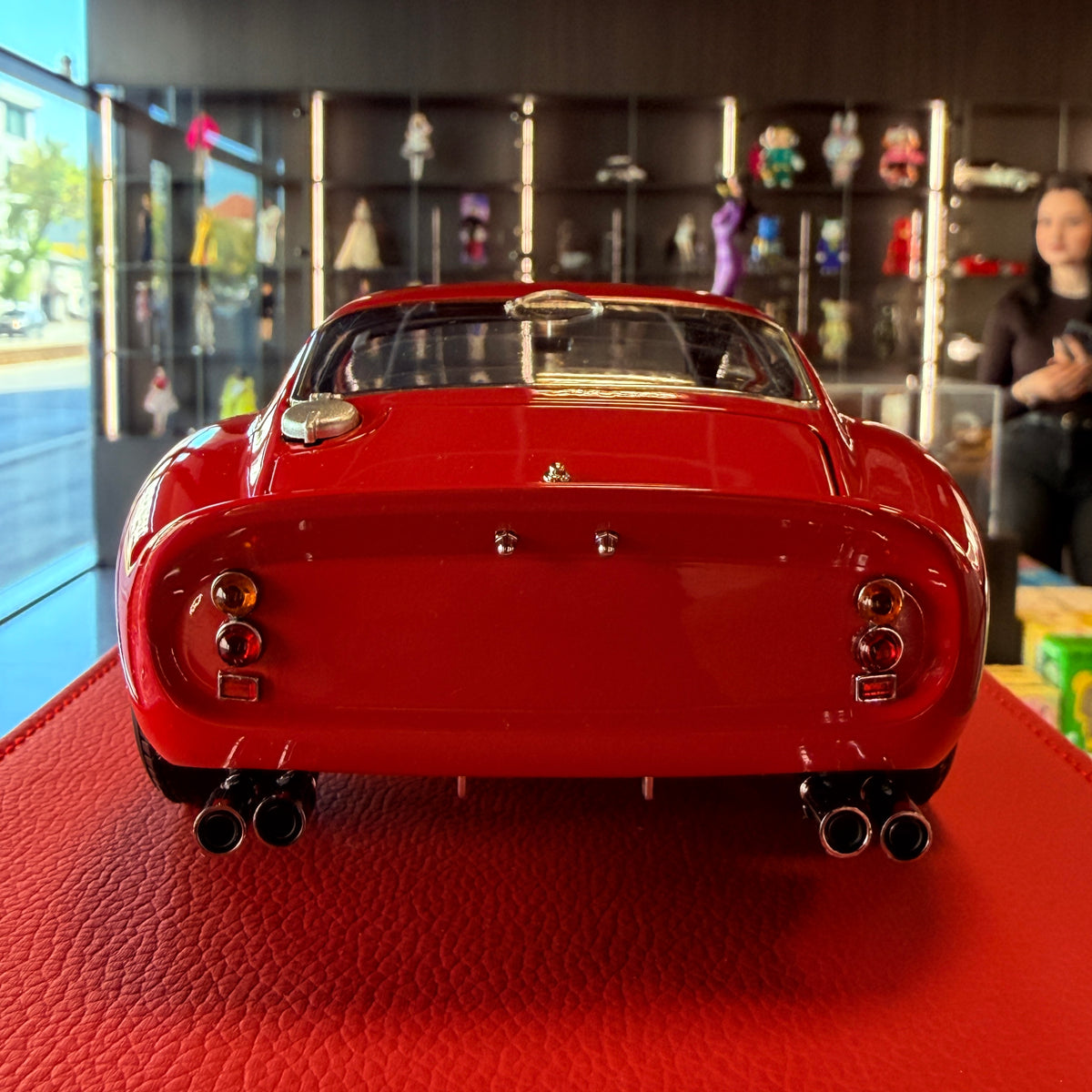 Ferrari 250 GTO punainen 1962 Die-Cast Collection 1:18 by Kyosho