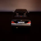 Norev Mercedes-Benz S 600 W140 1997 Obsidianschwarz Metallic Schwarz 1/18