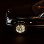 Norev Mercedes-Benz S 600 W140 1997 Obsidianschwarz Metallic Schwarz 1/18