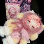 SKULLPANDA × My Little Pony Series Fluttershy plüssbaba-medál – POP MART